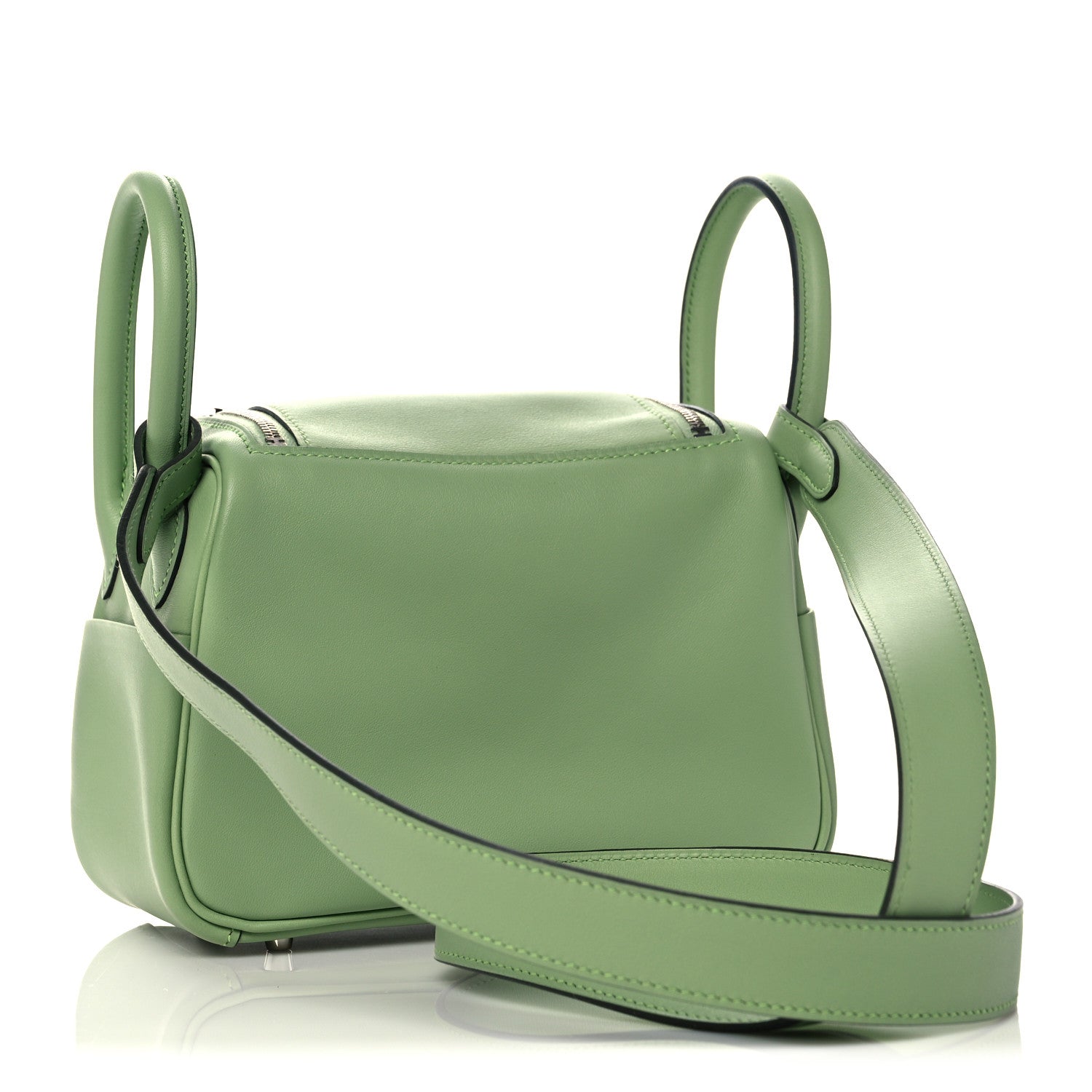Hermes Swift Mini Lindy 20 Vert Criquet 3 of 10
