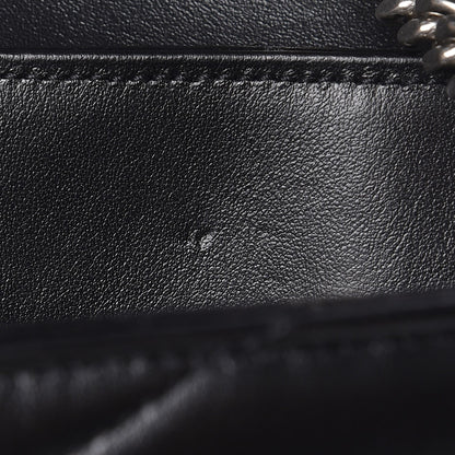 Saint Laurent Calfskin Y Quilted Monogram Medium Loulou Chain Satchel Black 10 of 12