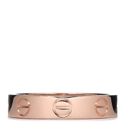 Cartier 18K Pink Gold 3.5mm LOVE Wedding Band Ring 47 4 1 of 5