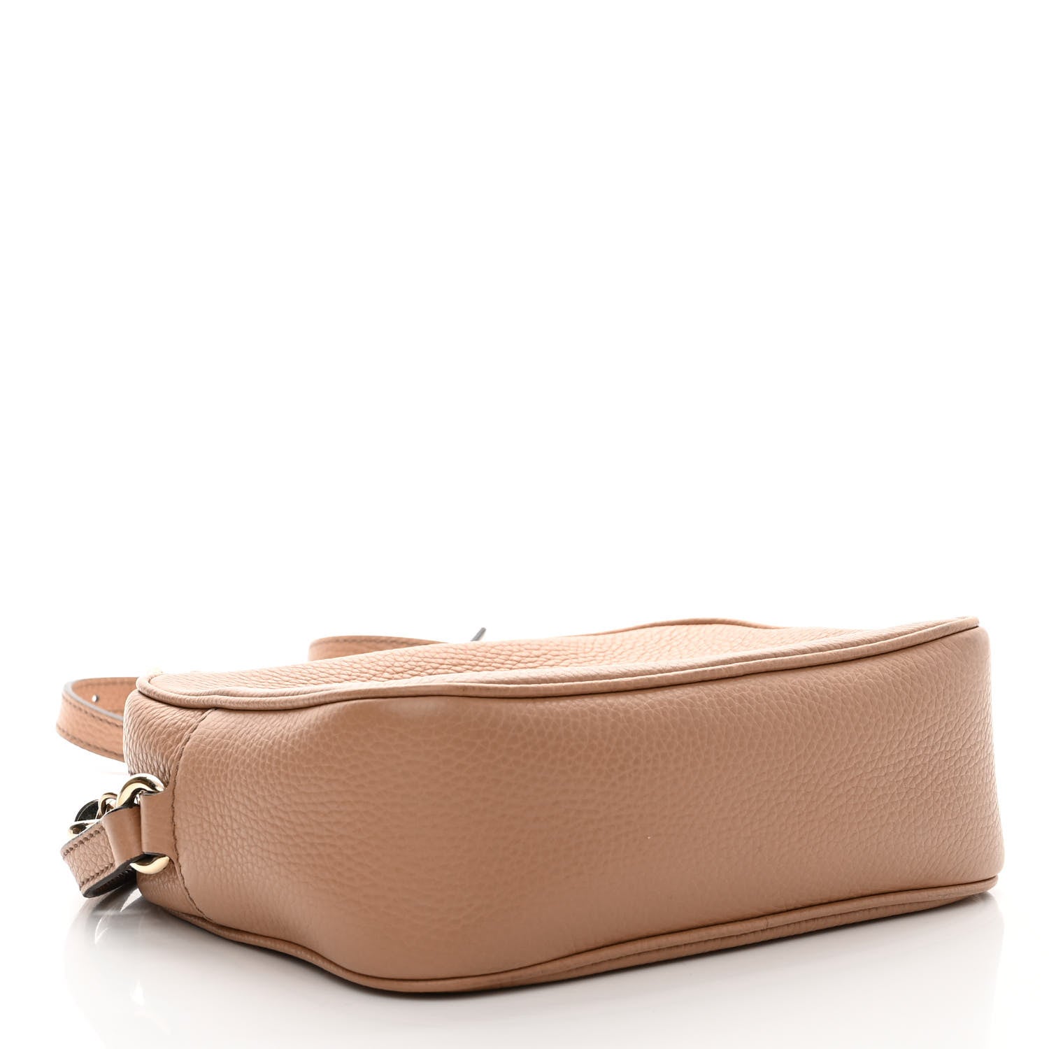 Gucci Pebbled Calfskin Small Soho Disco Bag Camelia 4 of 10