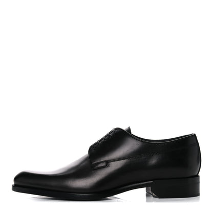 Christian Dior Calfskin Mens Derby Shoes 41 Black 1 of 11
