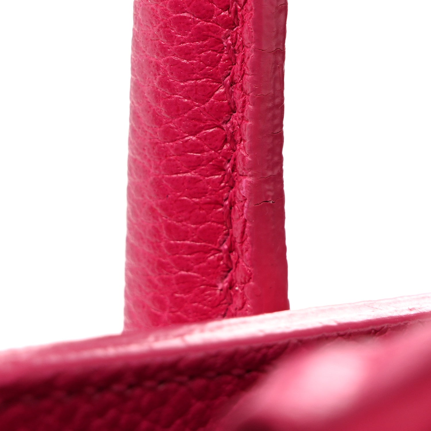 Saint Laurent Calfskin Baby Sac De Jour Fuchsia 11 of 12