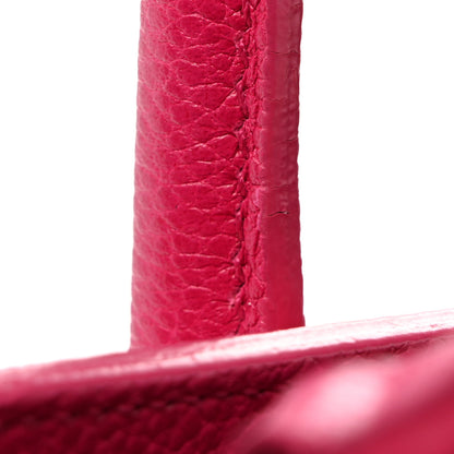 Saint Laurent Calfskin Baby Sac De Jour Fuchsia 11 of 12