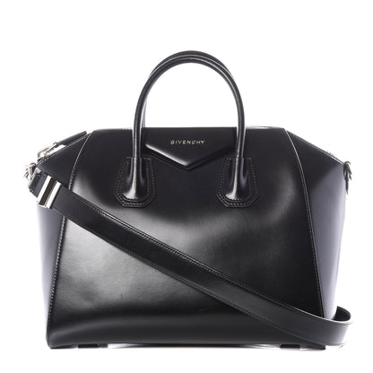 Givenchy Shiny Lord Calfskin Medium Antigona Black 1 of 16