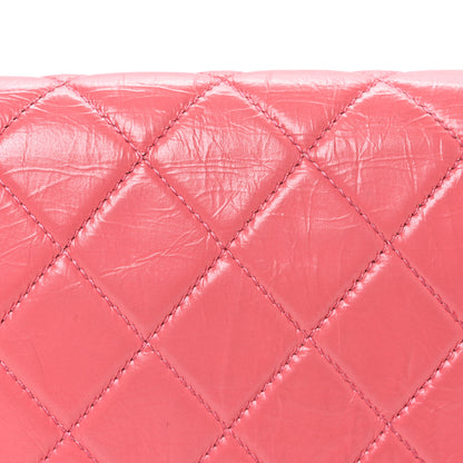 Chanel Crumpled Calfskin Quilted Bi Vintage Small Single Flap Pink 8 of 10