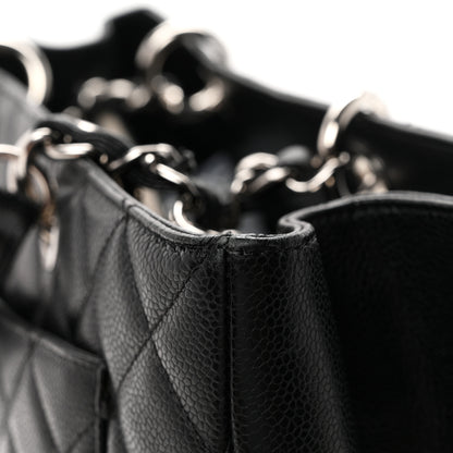 Chanel Caviar Quilted XL Grand Shopping Tote GST Black 12 of 12