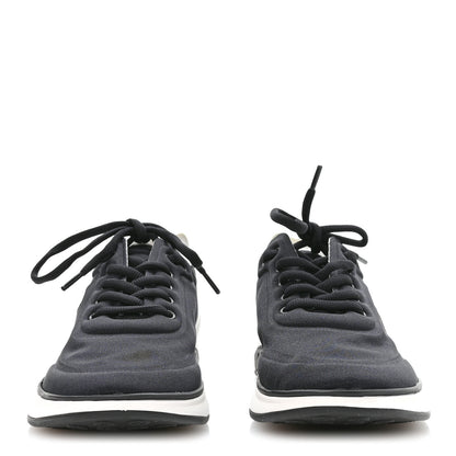 Chanel Lycra CC Sneakers 40.5 Black 3 of 7
