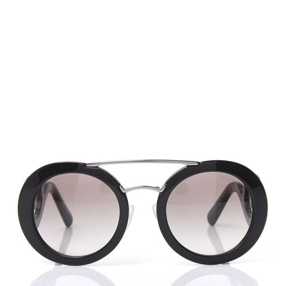 Prada Baroque Sunglasses SPR 13S Black 2 of 7