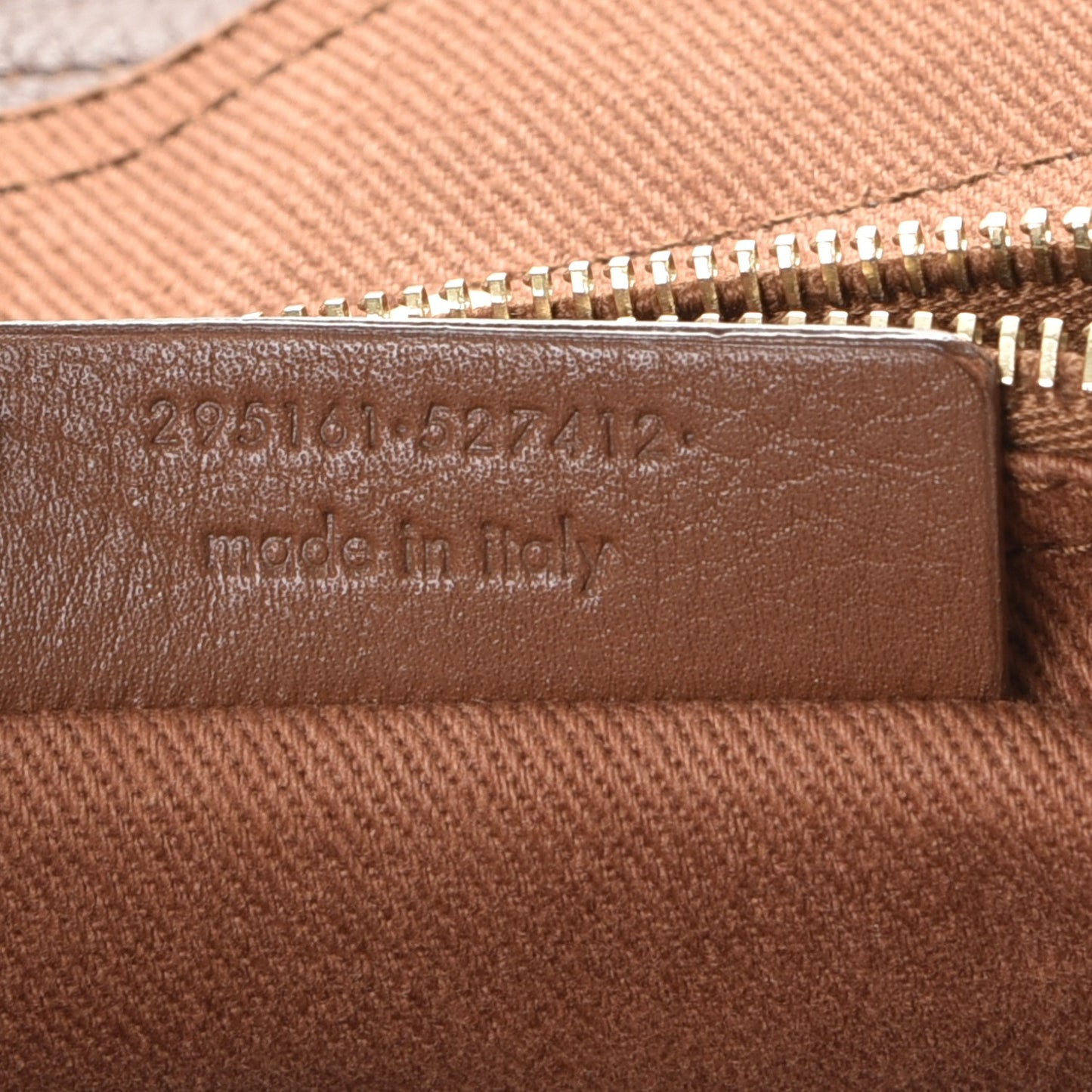 Calfskin Canvas Medium Muse Two Brown