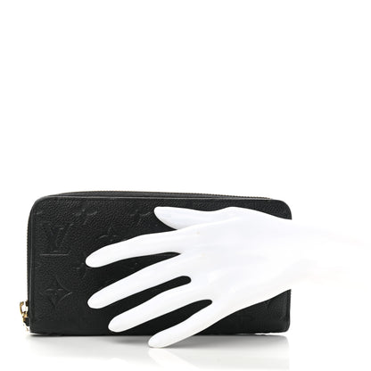 Louis Vuitton Empreinte Zippy Wallet Black 2 of 7