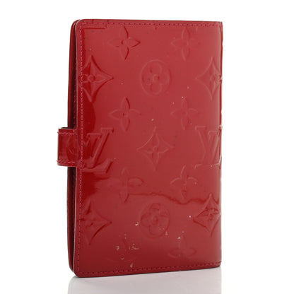 Louis Vuitton Vernis Small Ring Agenda Cover Pomme D'Amour 2 of 9