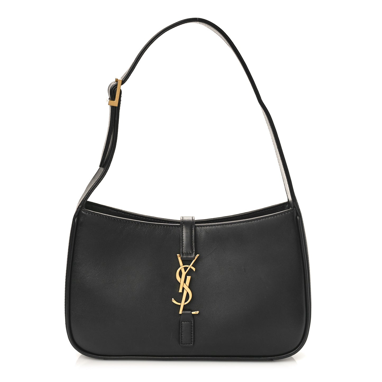 Smooth Calfskin Le 5 A 7 Hobo Black