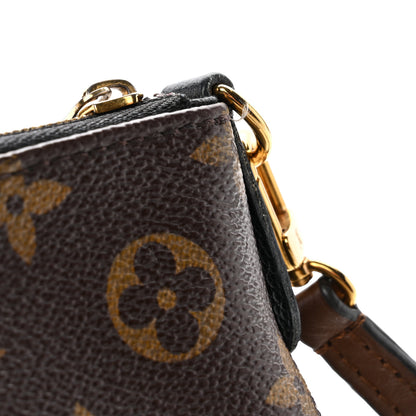 Louis Vuitton Monogram Pallas Clutch Black 13 of 14