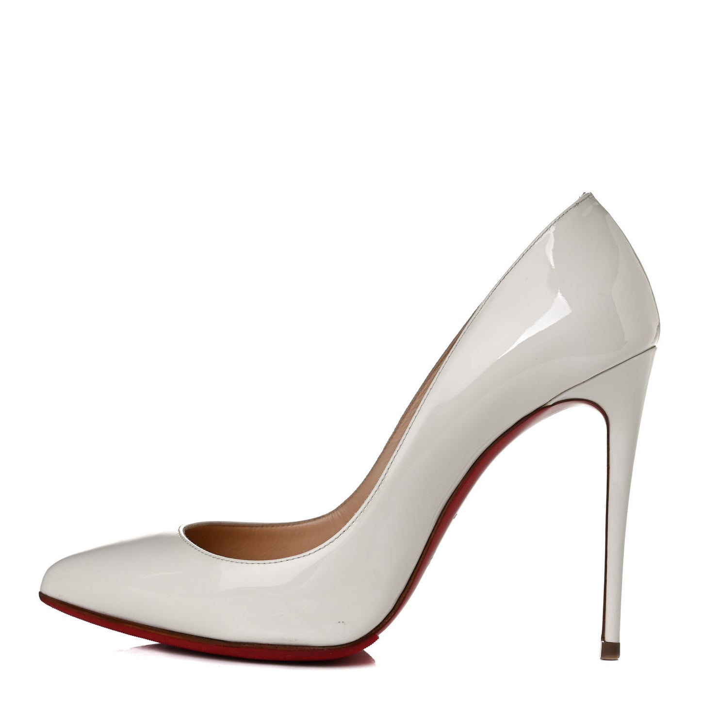 Patent Pigalle Follies 100 Pumps 36.5 Snow