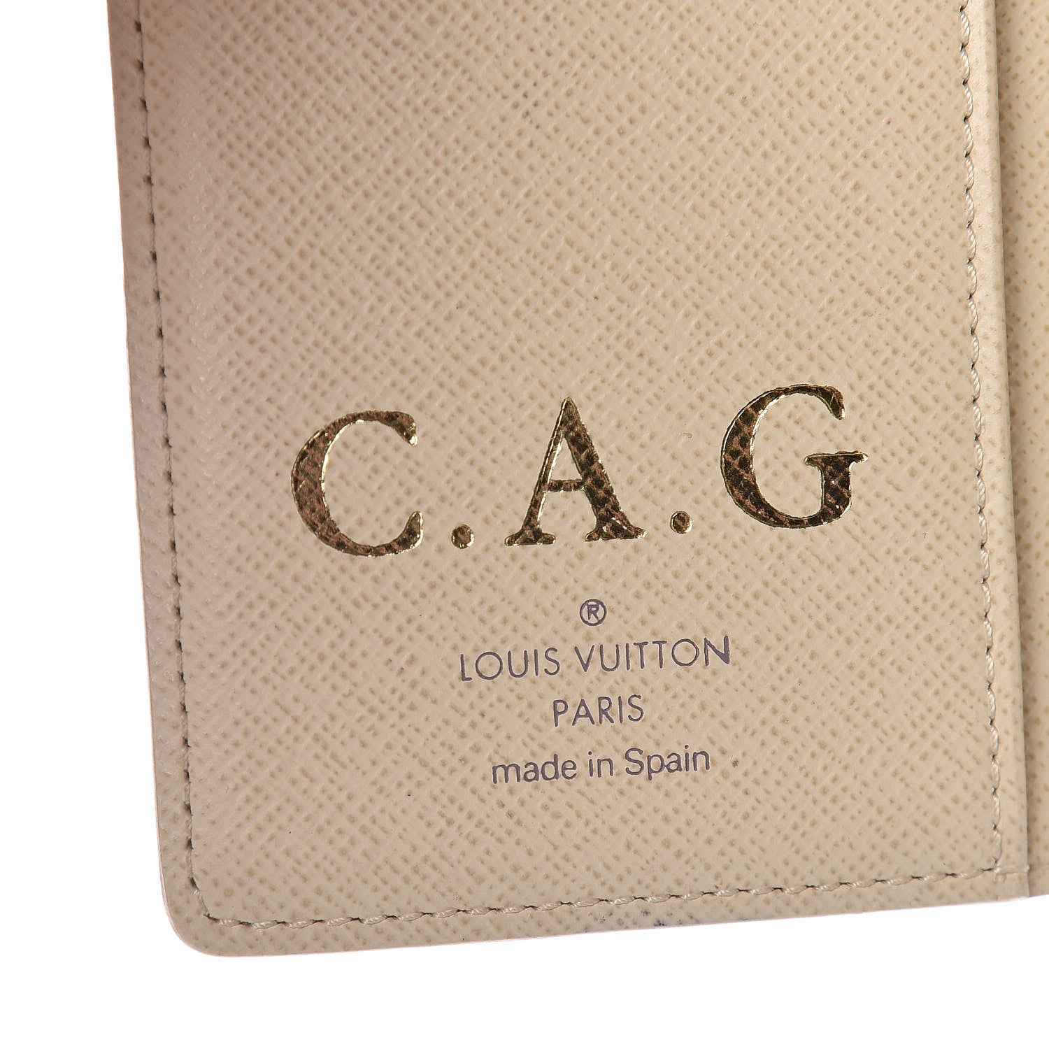 Louis Vuitton Damier Azur Small Ring Agenda Cover 6 of 6