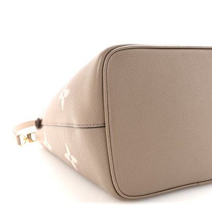 Louis Vuitton Empreinte Monogram Giant Neonoe MM Tourterelle Creme 9 of 11