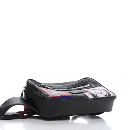 Gucci GG Supreme Monogram Night Courrier Belt Bag Black Multicolor 4 of 11