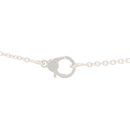 Hermes 18K White Gold Diamond Finesse Pendant Necklace 6 of 12