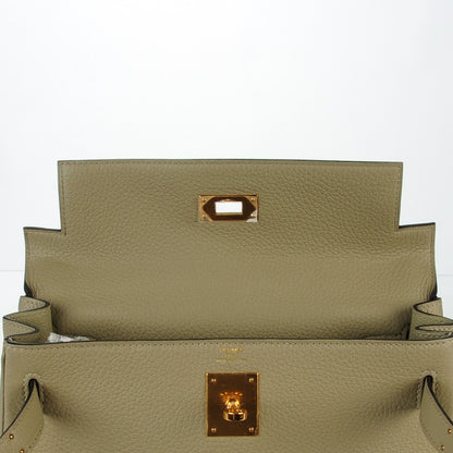 Hermes Taurillon Clemence Kelly Retourne 28 Sauge 17 of 24