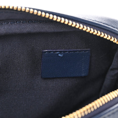 Chanel Lambskin Quilted Waist Bag With Pouch Blue 14 of 15