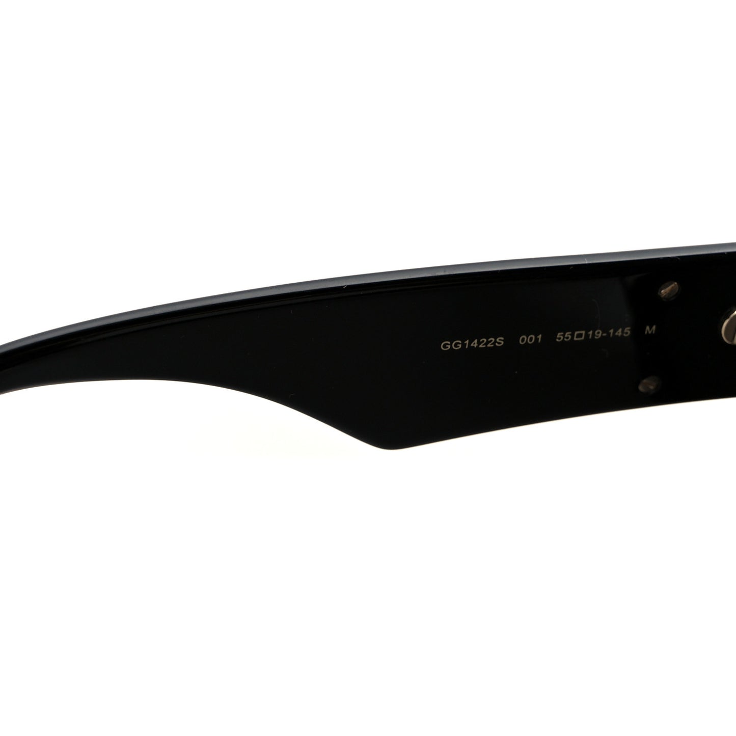 Acetate Square Frame Sunglasses GG1422S Black Grey