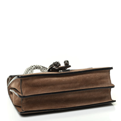 Gucci Suede Small Dionysus Shoulder Bag Taupe 3 of 4