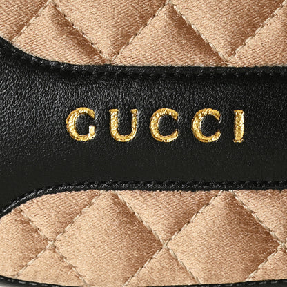 Gucci X MLB Monogram NY Yankees Embroidered Womens GG Slippers 37.5 Beige Ruggine 7 of 7
