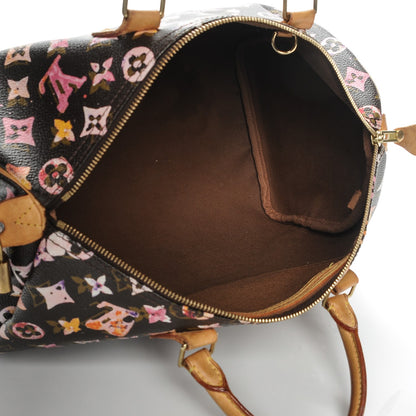 Louis Vuitton Watercolor Aquarelle Speedy 35 Brown 5 of 8