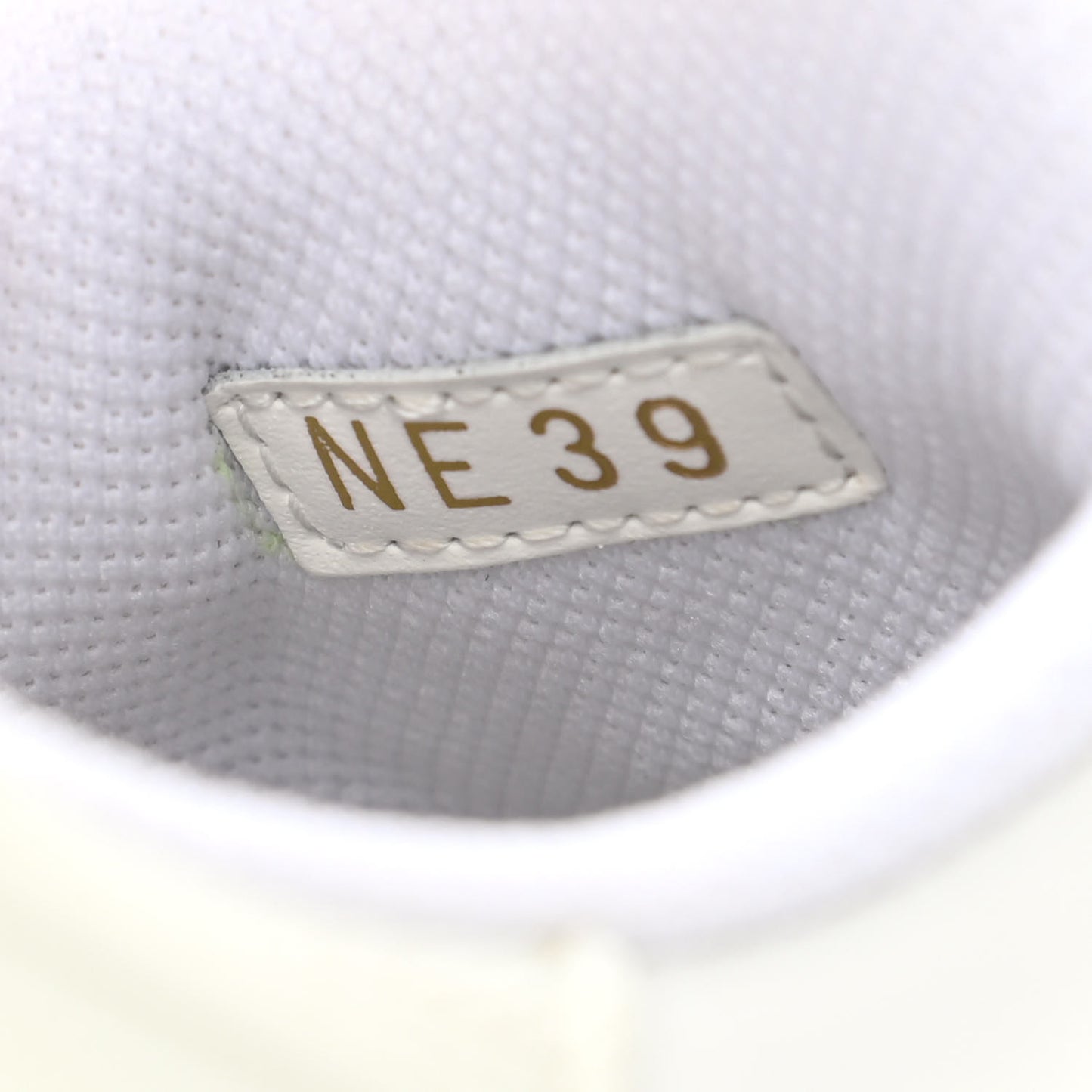 Calfskin Clear Rubber Dior-ID Platform Sneakers 36 White Deep Blue