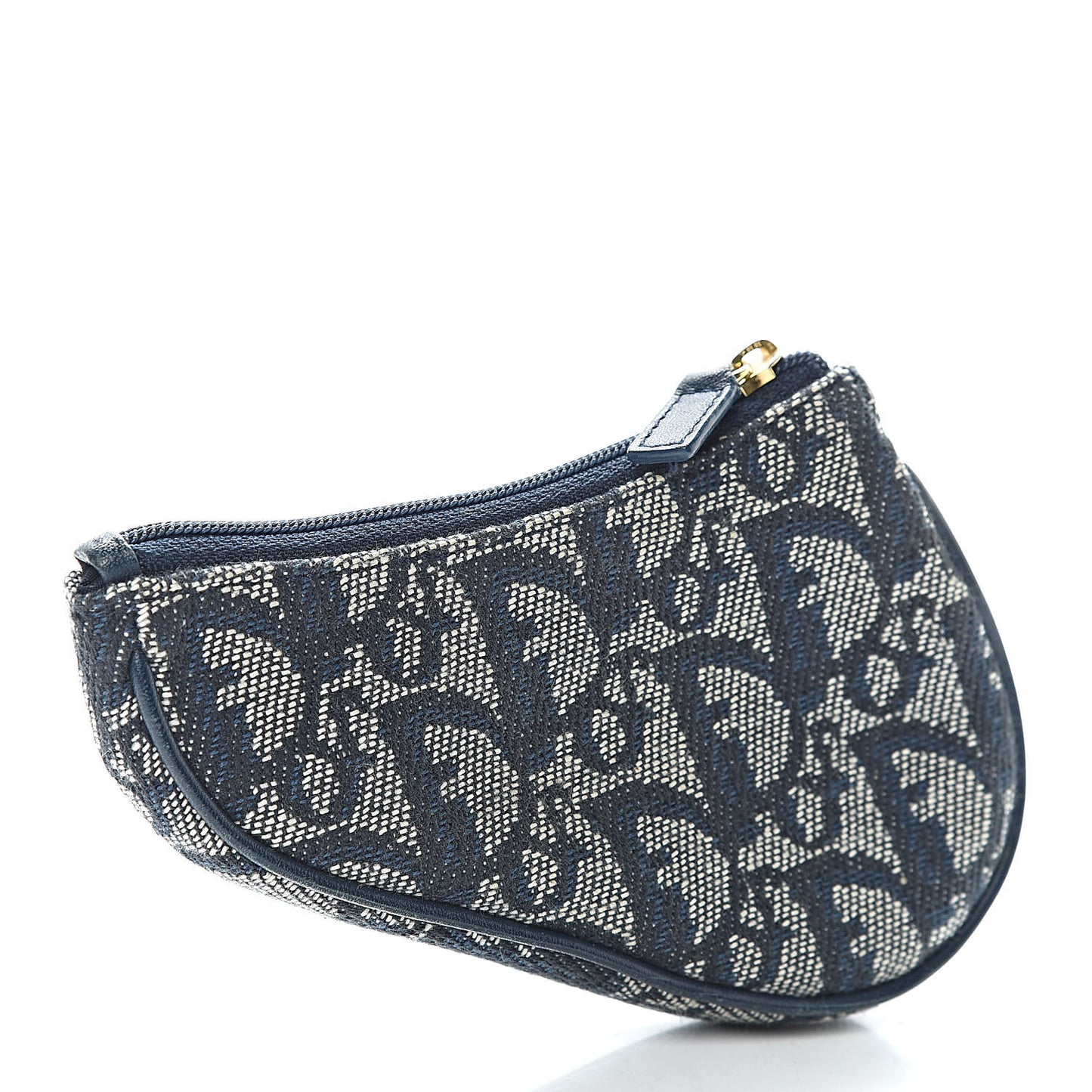 Monogram Saddle Coin Purse Navy
