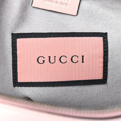 Gucci Calfskin Matelasse GucciGhost Medium GG Marmont Chain Shoulder Bag Perfect Pink Rosa Ivory 6 of 10