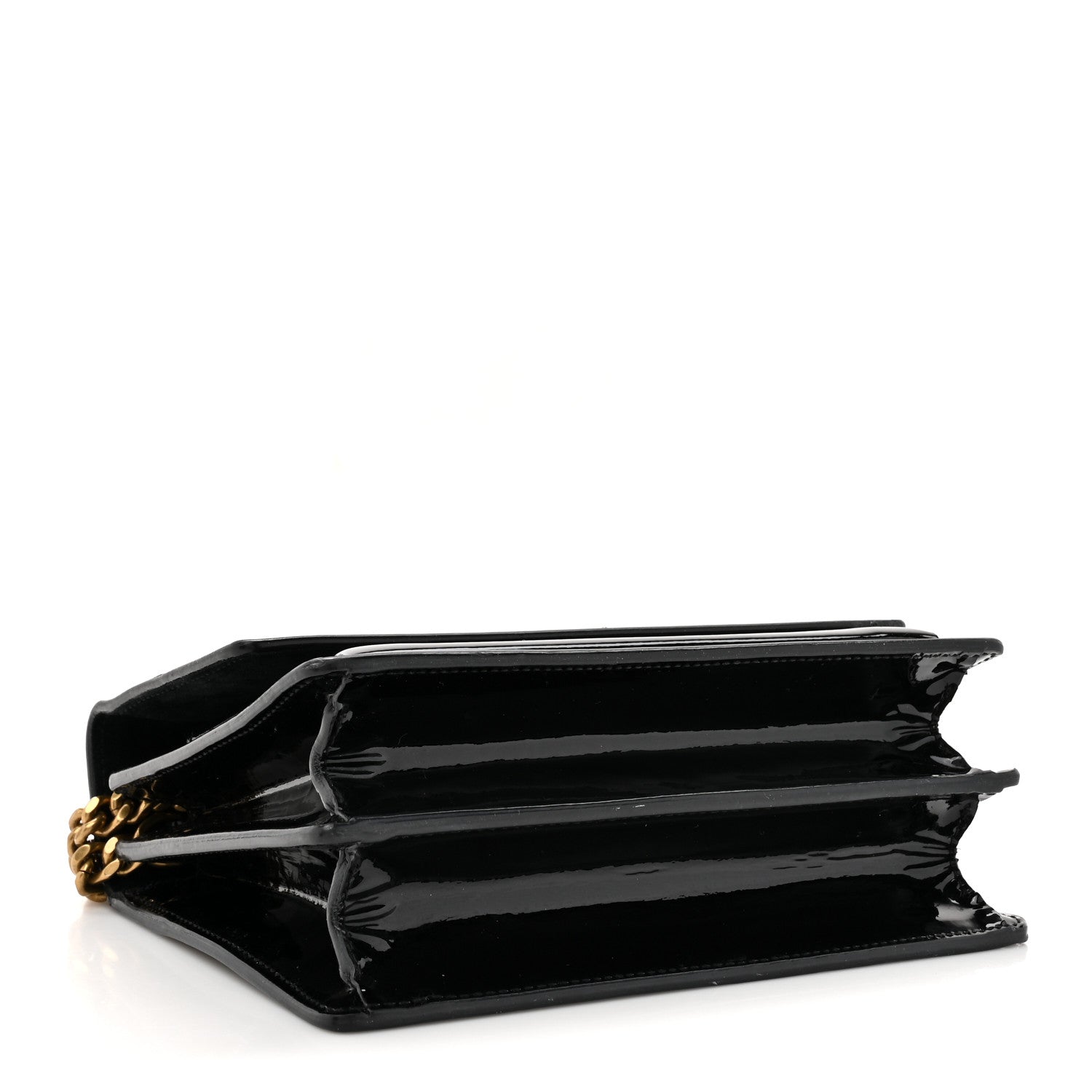 Saint Laurent Patent Small Monogram Sunset Black 4 of 15