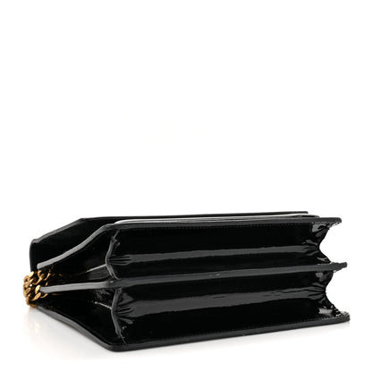Saint Laurent Patent Small Monogram Sunset Black 4 of 15