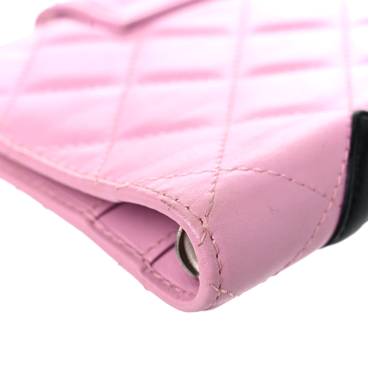 Chanel Calfskin Quilted Small Cambon Agenda Planner Pink 19 of 21