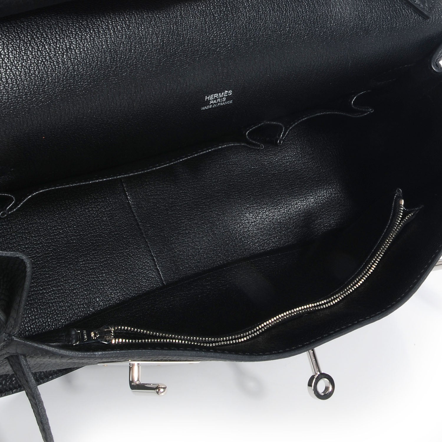 Hermes Taurillon Clemence Jypsiere 31 Black 5 of 9