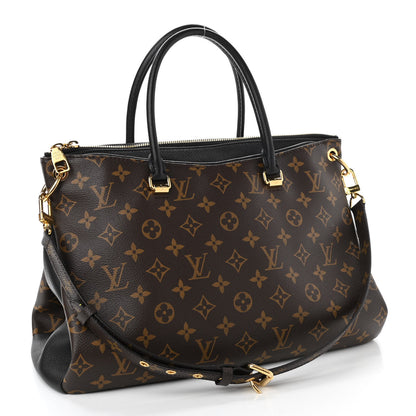 Louis Vuitton Monogram Pallas Full Black 3 of 10