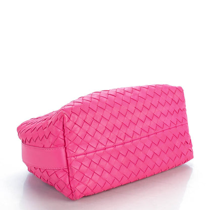 Bottega Veneta Nappa Intrecciato Cosmetic Case Pink 4 of 8