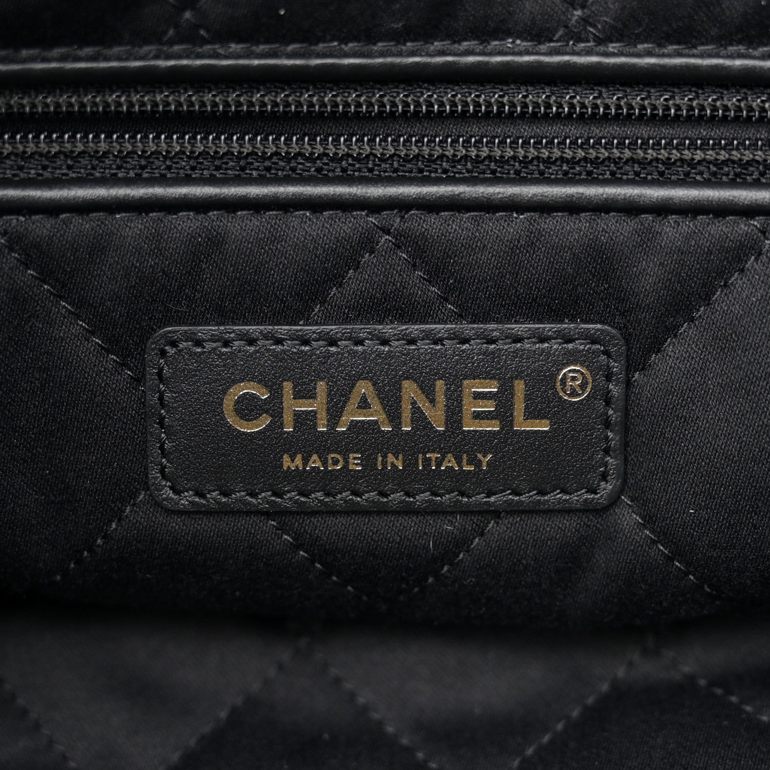 Chanel Shiny Calfskin Quilted Small Chanel 22 Black 8 of 13