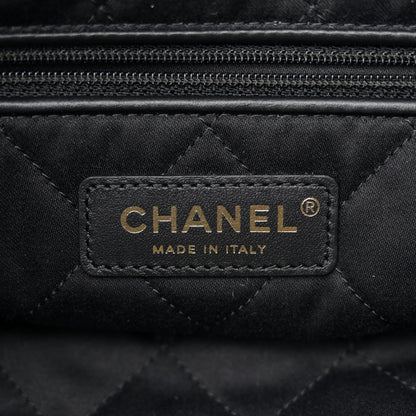 Chanel Shiny Calfskin Quilted Small Chanel 22 Black 8 of 13