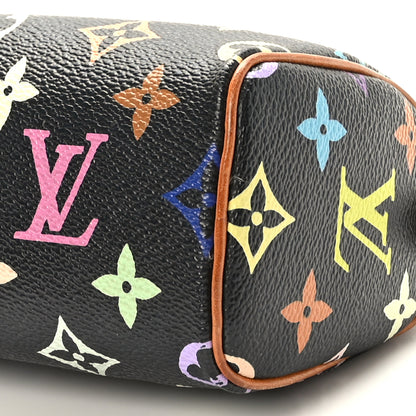 Louis Vuitton Monogram Multicolor Mini Sac HL Speedy Black 8 of 8