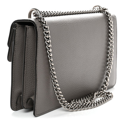 Gucci Pebbled Calfskin Small Dionysus Shoulder Bag Dusty Grey 3 of 11