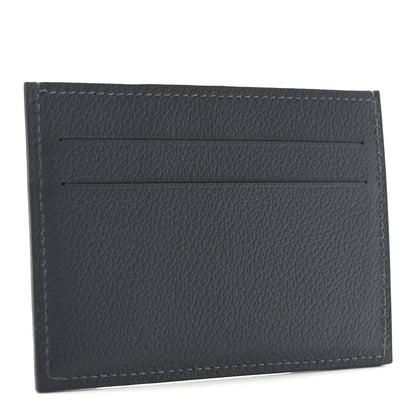Hermes Evercolor Citizen Twill Card Case Gris Meyer 3 of 7