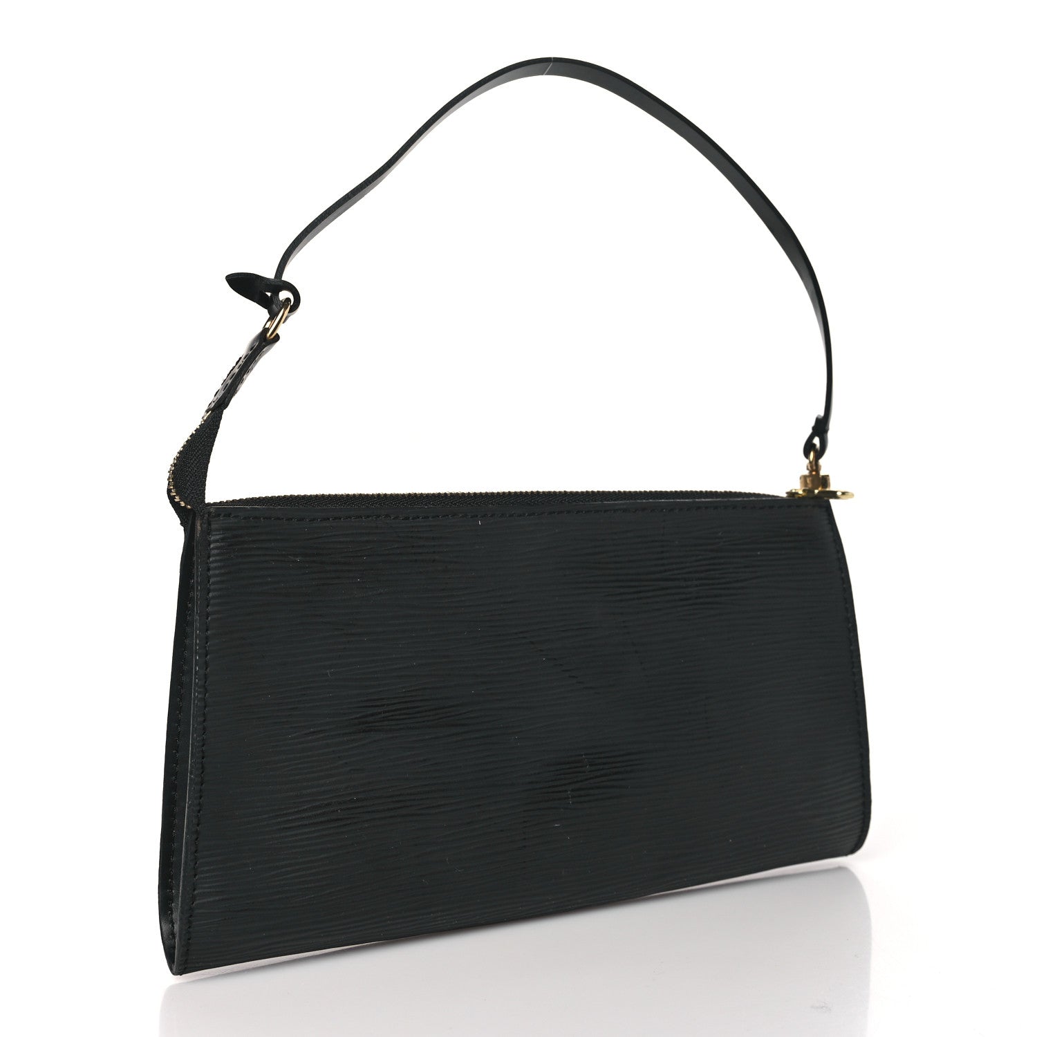 Louis Vuitton Epi Pochette Accessories 24 Black 3 of 10