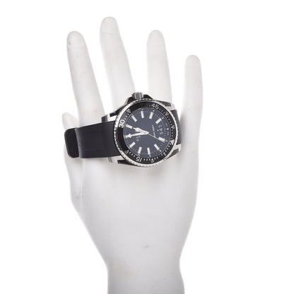 Gucci Stainless Steel Rubber 45mm Dive Quartz Watch Black 2 of 7