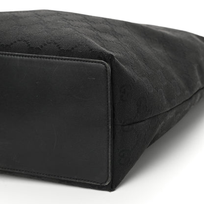 Gucci Monogram Bucket Tote Black 10 of 16