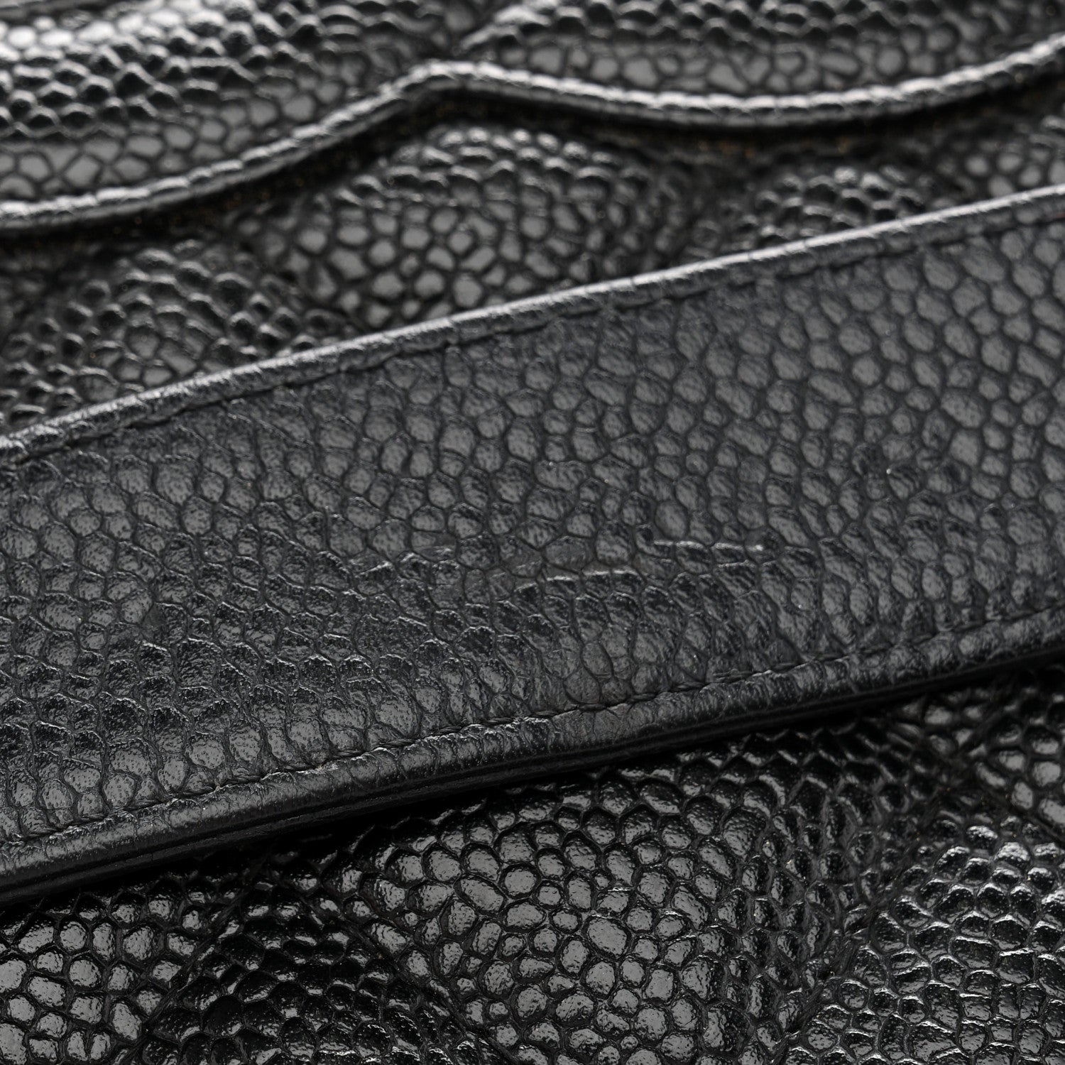 Chanel Caviar Quilted Petit Shopping Tote PST Black 13 of 14