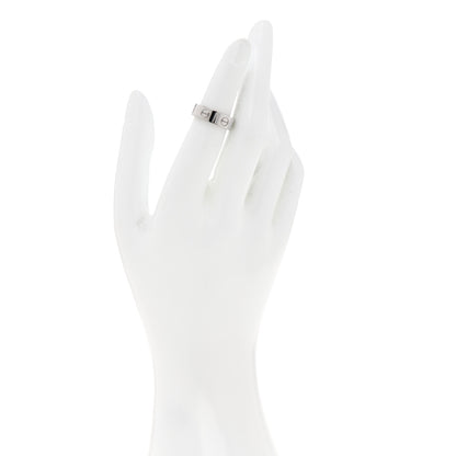 Cartier 18K White Gold 5.5mm LOVE Ring 49 4.75 2 of 5