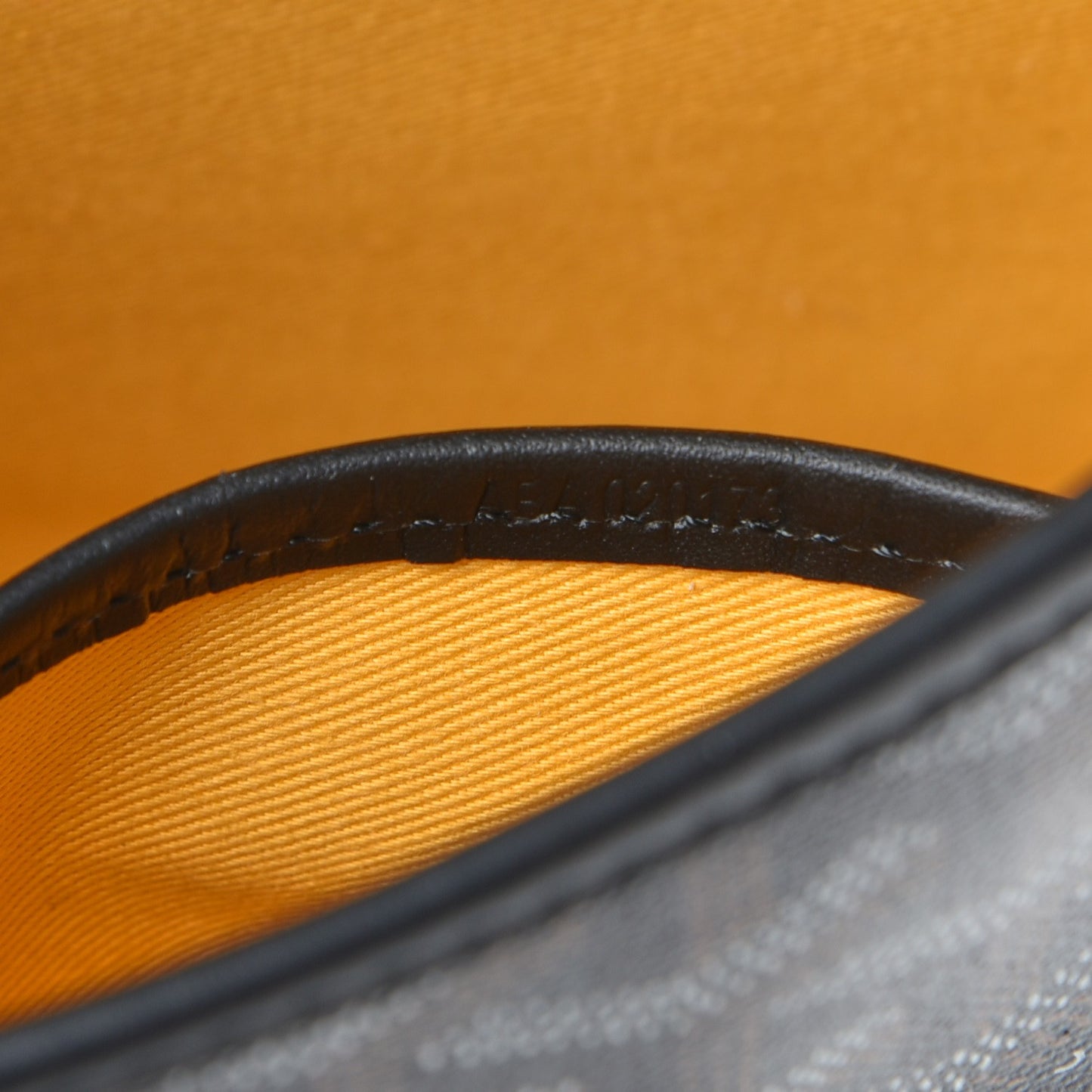 Goyardine Belvedere PM Messenger Bag Black
