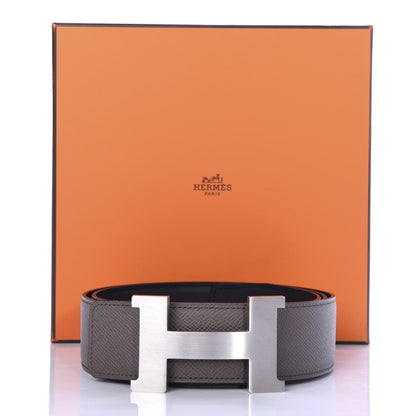 Hermes Epsom Box 42mm Constance Belt 100/40 Etain Black 5 of 5