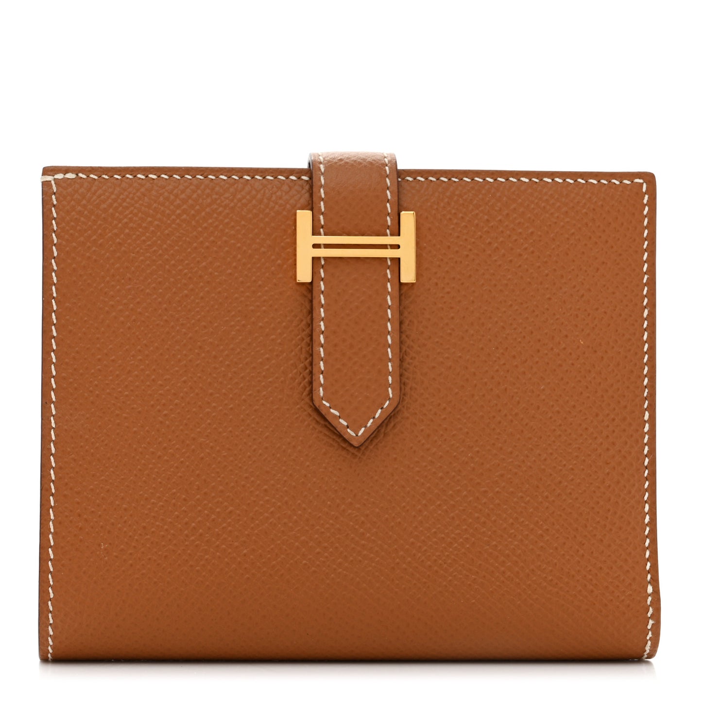 Epsom Bearn Compact Wallet Gold